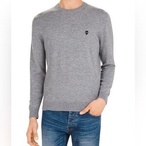 The Kooples Skull Patch Wool/Cashmere Sweater